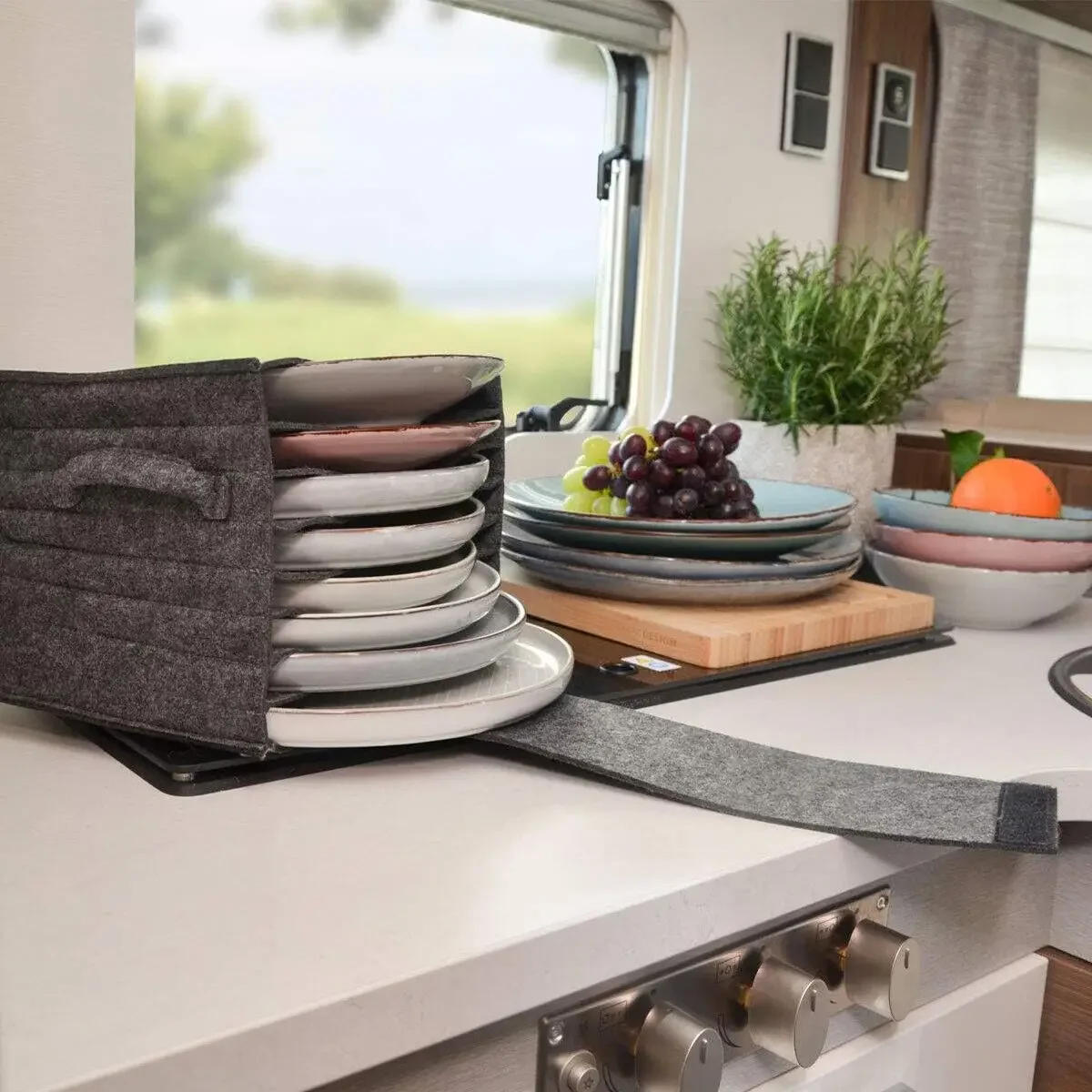 ถุงเก็บจาน ถ้วย แก้ว แบบหนา 1  - Camping Cooking Rack บทวิจารณ์และราคา