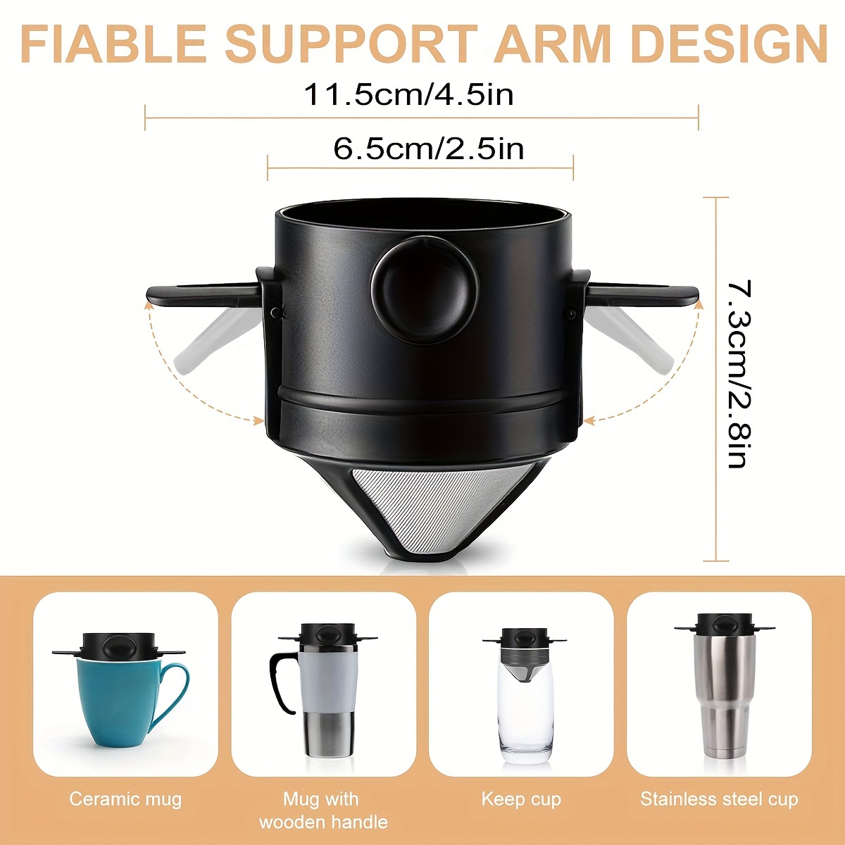 ที่กรองกาแฟแบบพกพาตัวกรองเครื่ - Pocket Coffee Maker บทวิจารณ์และราคา