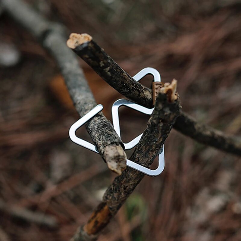 ตะขอแขวนอเนกประสงค์สำหรับตั้งแ - Camping Cooking Hanger บทวิจารณ์และราคา